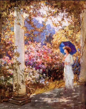A Summer's Day by Abbott Fuller Graves - Oil Painting Reproduction