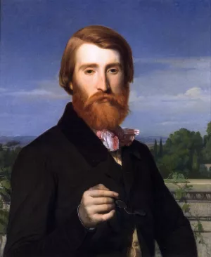 Alfred Bruyas by Alexandre Cabanel - Oil Painting Reproduction