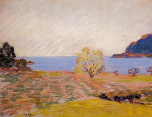 Agay Landscape by Armand Guillaumin - Oil Painting Reproduction