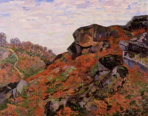 Creuse Landscape by Armand Guillaumin - Oil Painting Reproduction