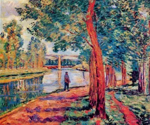 Moret by Armand Guillaumin - Oil Painting Reproduction