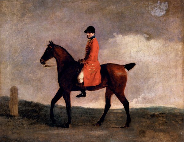 Oil Painting Reproduction A Hunt Servant by Ben Marshall