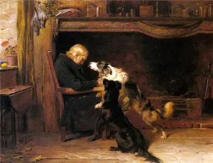 The Long Sleep by Briton Riviere - Oil Painting Reproduction
