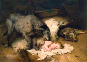 Gellert by Charles Burton Barber - Oil Painting Reproduction