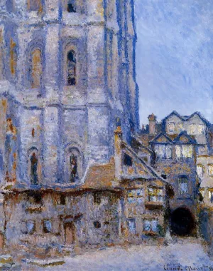 The Cour d'Albane by Claude Monet Oil Painting