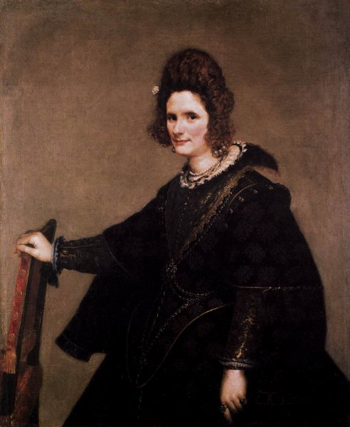 Oil Painting Reproduction Portrait of a Lady by Diego Velazquez