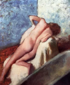 After the Bath 7 by Edgar Degas - Oil Painting Reproduction