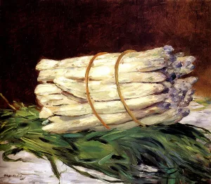 A Bunch Of Asparagus by Edouard Manet - Oil Painting Reproduction
