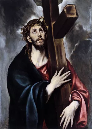 Christ Carrying the Cross by El Greco - Oil Painting Reproduction