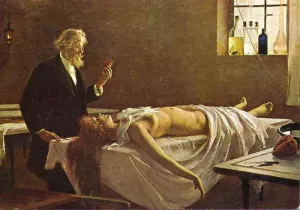 Anatomia del Corazon by Enrique Simonet Lombardo - Oil Painting Reproduction