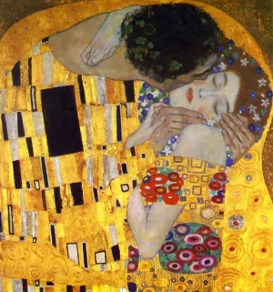 The Kiss Detail by Gustav Klimt - Oil Painting Reproduction