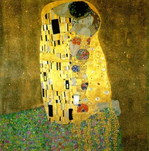 The Kiss by Gustav Klimt - Oil Painting Reproduction
