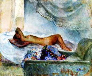 Reclining Nude 3 by Henri Lebasque Oil Painting