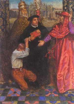 Ballad of Luther by John Byam Liston Shaw - Oil Painting Reproduction