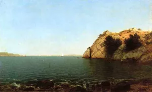 Bay of Newport by John Frederick Kensett - Oil Painting Reproduction