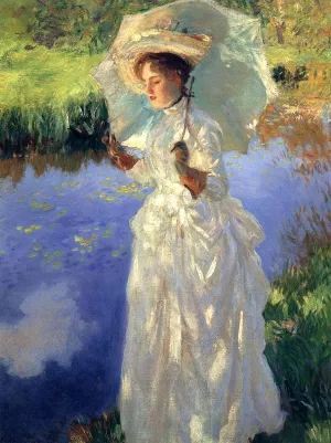 A Morning Walk by John Singer Sargent - Oil Painting Reproduction