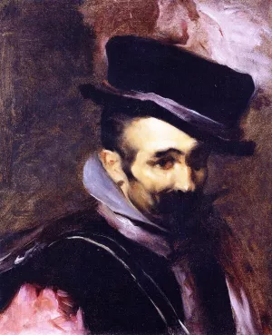 Buffoon Don Juan de Austria after Velazquez by John Singer Sargent - Oil Painting Reproduction