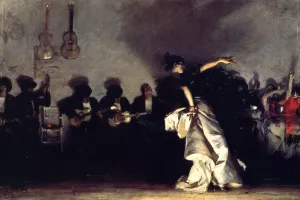 El Jaleo by John Singer Sargent - Oil Painting Reproduction