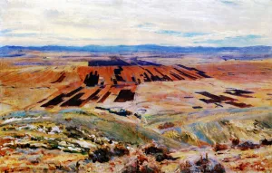 The Plains of Esdraelon by John Singer Sargent Oil Painting