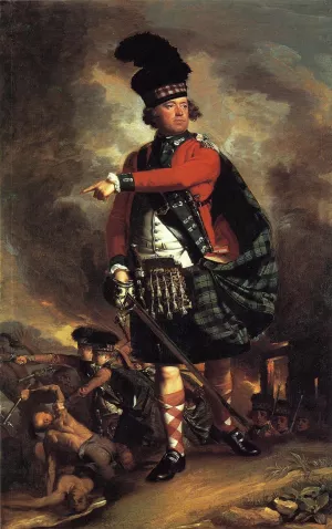 Major Hugh Montgomerie by John Singleton Copley Oil Painting