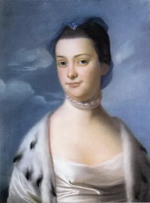 Mrs. William Turner Ann Dumaresq by John Singleton Copley Oil Painting