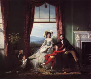 The Stillwell Family by John Singleton Copley Oil Painting