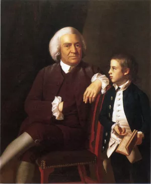 William Vassall and His Son Leonard by John Singleton Copley Oil Painting