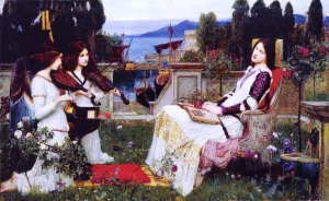 Saint Cecilia by John William Waterhouse - Oil Painting Reproduction