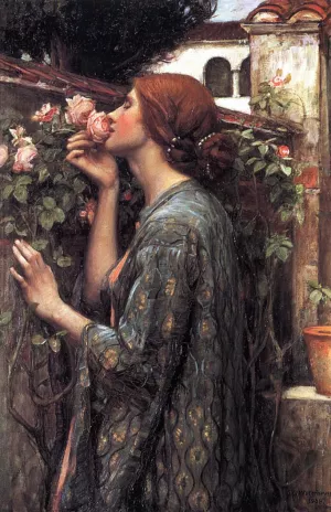 The Soul of the Rose by John William Waterhouse - Oil Painting Reproduction