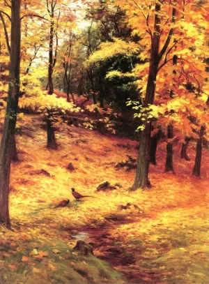 Autumn Gold by Joseph Farquharson - Oil Painting Reproduction