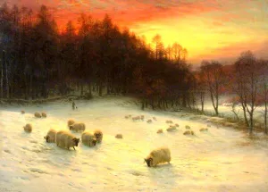 When the West with Evening Glows 2 by Joseph Farquharson - Oil Painting Reproduction