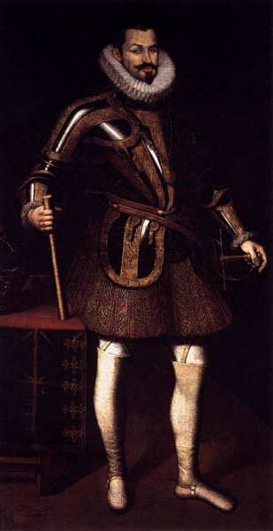 Oil Painting Reproduction Duke of Lerma by Juan Pantoja De La Cruz