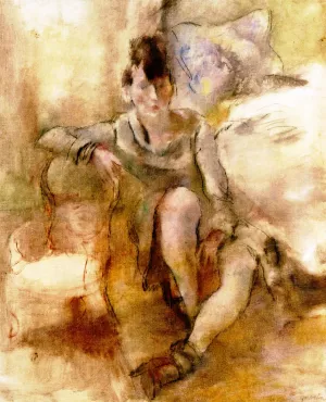 Bobette by Jules Pascin - Oil Painting Reproduction