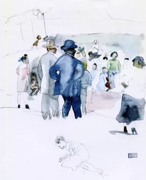 Harlem by Jules Pascin - Oil Painting Reproduction