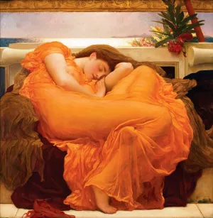 Flaming June by Lord Frederick Leighton - Oil Painting Reproduction