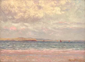 Evening, Morgat Beach by Maxime Maufra - Oil Painting Reproduction