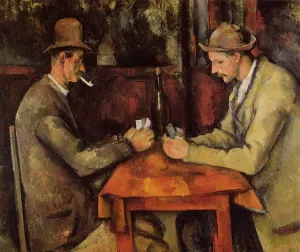 Cardplayers by Paul Cezanne - Oil Painting Reproduction
