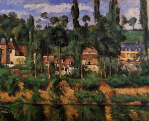 Chateau du Medan by Paul Cezanne - Oil Painting Reproduction