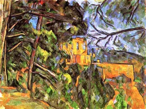 Chateau Noir by Paul Cezanne - Oil Painting Reproduction