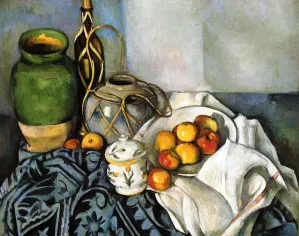 Still Life with Apples by Paul Cezanne - Oil Painting Reproduction
