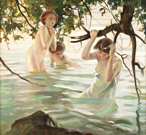 Oil Painting Reproduction Naiades by Paul Emile Chabas