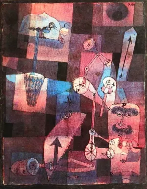 Analysis of Various Perversities by Paul Klee - Oil Painting Reproduction