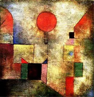 Red Balloon by Paul Klee - Oil Painting Reproduction