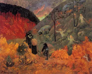 Les Heures by Paul Serusier - Oil Painting Reproduction