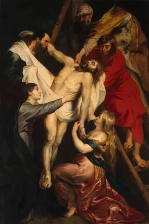 Descent from the Cross by Peter Paul Rubens Oil Painting