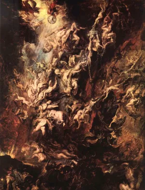 The Fall of the Damned by Peter Paul Rubens - Oil Painting Reproduction