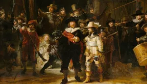 The Nightwatch by Rembrandt Van Rijn - Oil Painting Reproduction