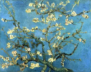 Branches with Almond Blossom by Vincent van Gogh - Oil Painting Reproduction