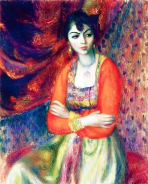Armenian Girl Oil painting by William Glackens