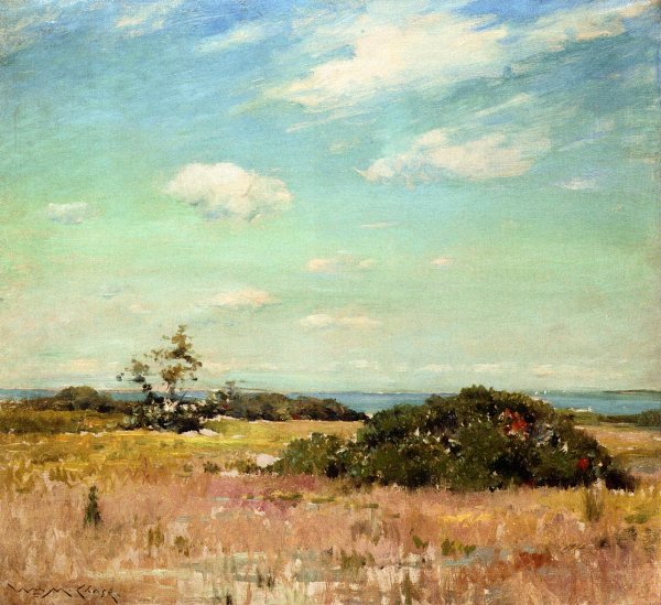 Oil Painting Reproduction Shinnecock Hills, Long Island by William Merritt Chase